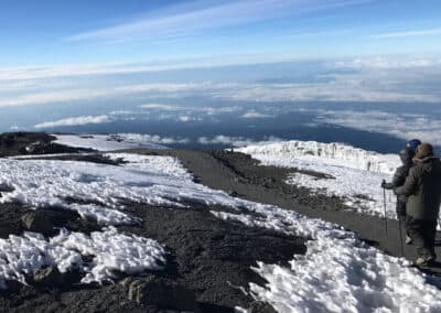 ultra adventures kilimanjaro trip snow capped mountain